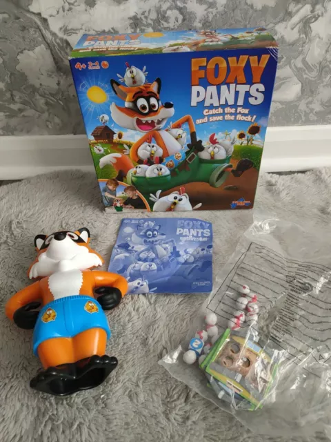 Foxy Pants Boardgame Board Game Goliath Kids Family Fun - 100% Complete!!!