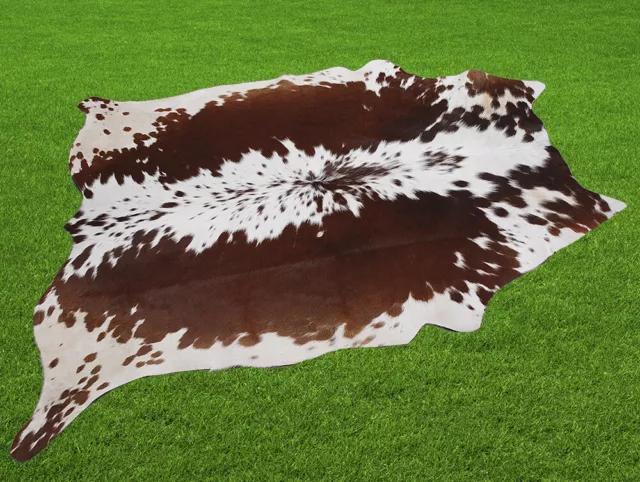 Nuevas alfombras de cuero de vaca cuero de vaca 22,15 pies cuadrados (58""x55") piel de vaca U-4988