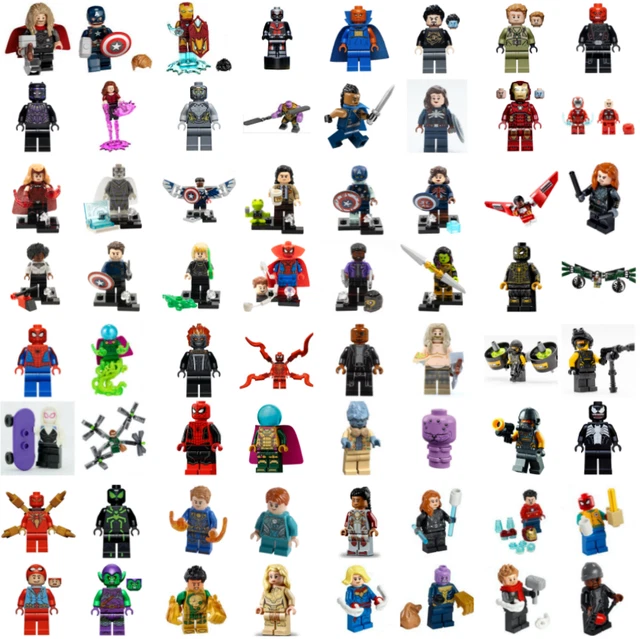 Lego Marvel + DC Super Heroes Minifigures YOU PICK. New 100% Authentic Lego