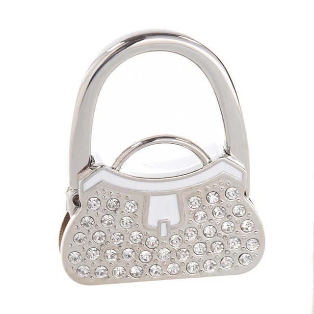 Bolso de mano plegable de pedrería S8V7