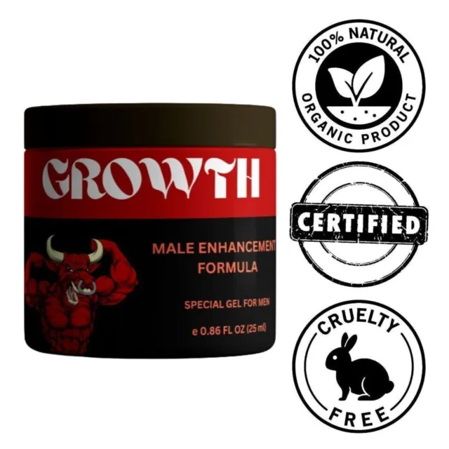 Crema ampliadora natural masculina, gel de mejora más rápido de crecimiento...