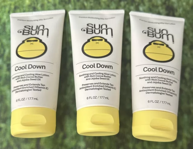 (3) Sun Bum Cool Down Premium Moisturizing After Sun Lotion - 6 fl. oz.