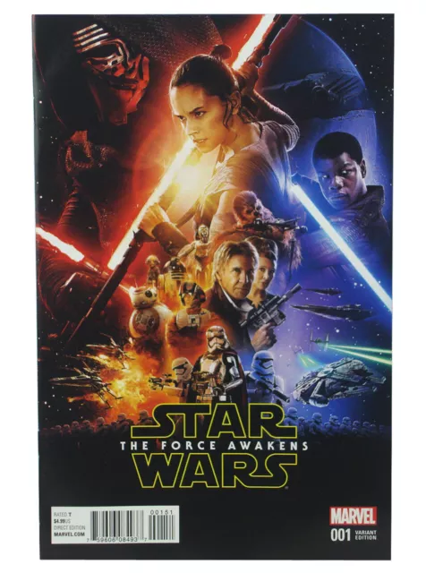 Star Wars The Force Awakens #1 Movie Photo Poster Variant Edition 1:15 Marvel