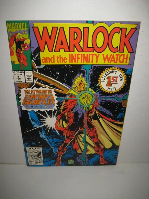 Warlock and the Infinity Watch #1 - Adam Warlock MCU - (Marvel 1992)
