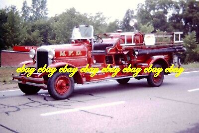 Fire Apparatus Slide Unknown Town Ohio Ahrens Fox Pumper in 1991 OH176