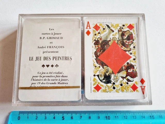 Coffret Waterman Jeu Bridge Yam's Avec Stylos, Dés, Cartes Grimaud Vintage - Occasion Avec écrin
