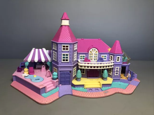 Polly Pocket Mini | Mini Villa | Magical Mansion | 1994 | Mit 3 Figuren | #B4