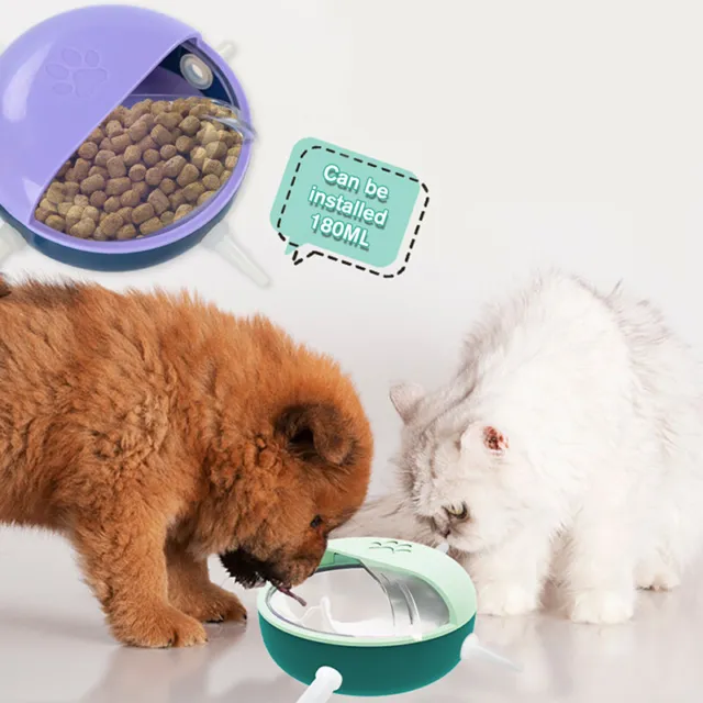 Puppy Kitten Feeder Nursing Bionic Self Feeding Device Milk Bowl With 4 Nipple