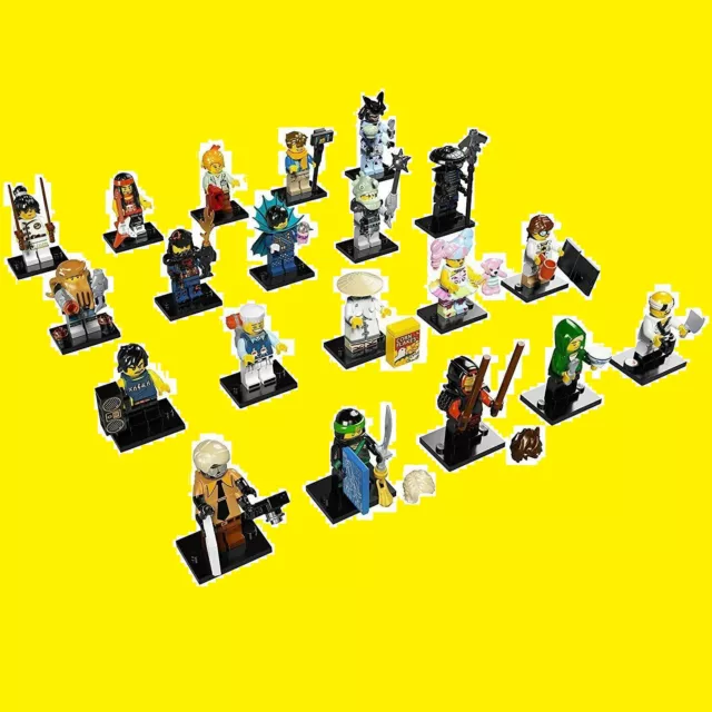 LEGO 71019 - Serie Completa The Ninjago Movie - All 20 Minifigures