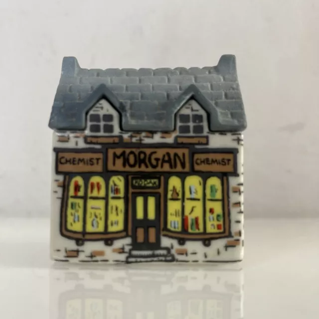 WADE England Morgan Chemist House Mini House Figure "Whimsey on Why" VGC