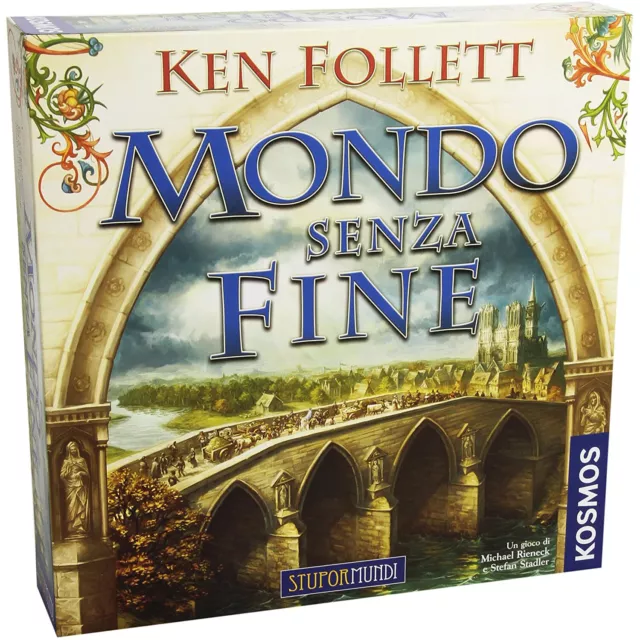 Ken Follet: Mondo senza Fine, Gioco da Tavolo, Nuovo by Giochi Uniti, Italiano