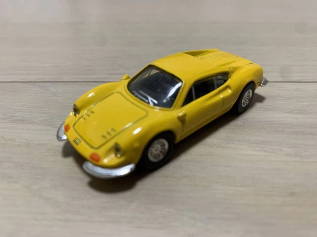 Kyosho 1/64 Ferrari Dino 246Gt Yellow