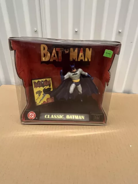 Classic Batman Edition #2 Bob Kane Inspired DC Comics Statue Kenner 1998 NIB