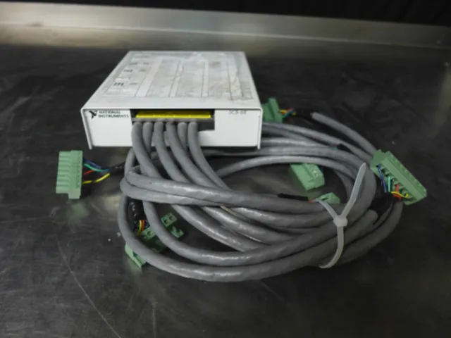 National Instruments  Scb-68  Shielded I/O Connector Box W Cables   V184