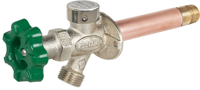 Prier Products P-164D08 1/2" MPT x 1/2" Sweat Handle-Operated - Nickel