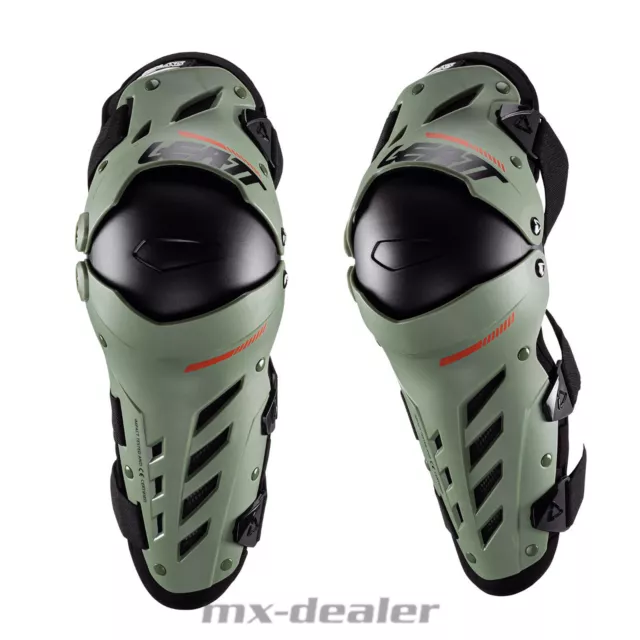 Leatt Paraginocchia Doppio Axis Ginocchiere Cactus Motocross Enduro MTB