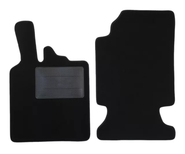 Tappetini Tappeti Auto in Moquette Smart Fortwo II (W451) 2007 2014 senza ganci