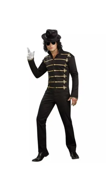 Michael Jackson Black Military Jacket - Halloween (Large/ Size 42-44)