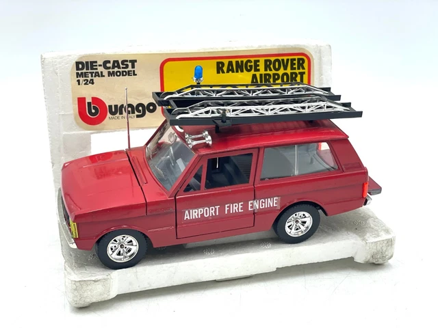 BBurago Range Rover Airport Fire Engine 1:24 (Gebraucht) in für CHF 20