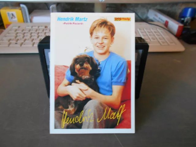 Hendrik Martz ++ Pop / Rocky-Starkarte ++ Autogrammkarte ++ TOP ++