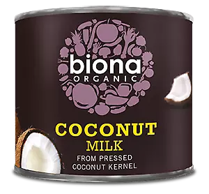 Biona Organic Coconut Milk 17% Fat - 200ml-4 Pack