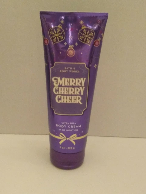 Bath and Body Works Merry Cherry Cheer Ultra Shea Body CREAM 8 Fl oz