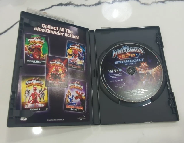 POWER RANGERS Dino Thunder Vol 4: Collision Course (DVD 2004) $24 POWER RANGERS Dino Thunder Vol 4: Collision Course (DVD 2004) $24