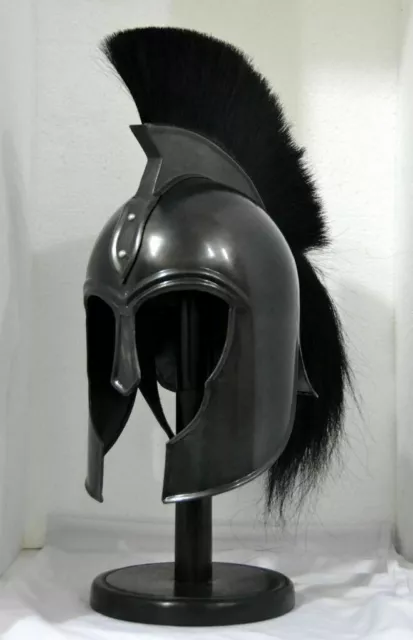 Troy Achilles Armor Helmet Medieval Knight Crusader Spartan Helmet Xmas Item 3