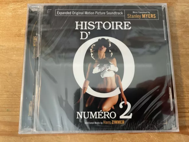 HISTOIRE D'O: NUMERO 2 (Myers, Zimmer) OOP Ltd Score OST Soundtrack 2CD SEALED