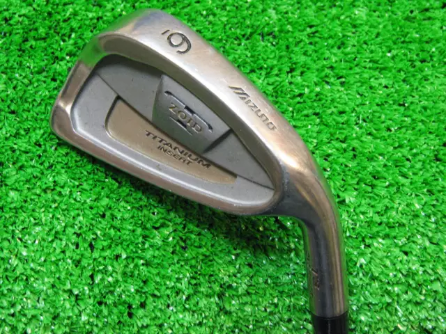 Mens RH Mizuno T-Zoid T3 Ti Single 6 Iron Dynamic Gold R300 Reg Steel Golf Club