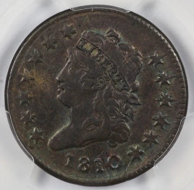 PCGS XF Det. 1810 Classic Head US Copper Large Cent 1C