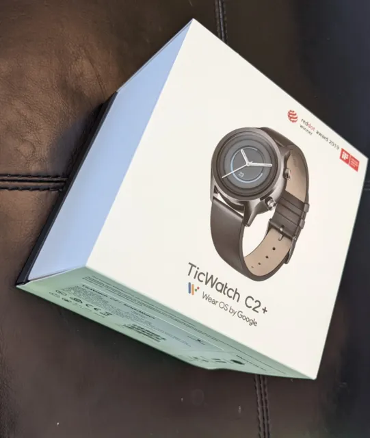 TicWatch C2+ Smartwatch Onyx Black 139865-WG12036 Watch