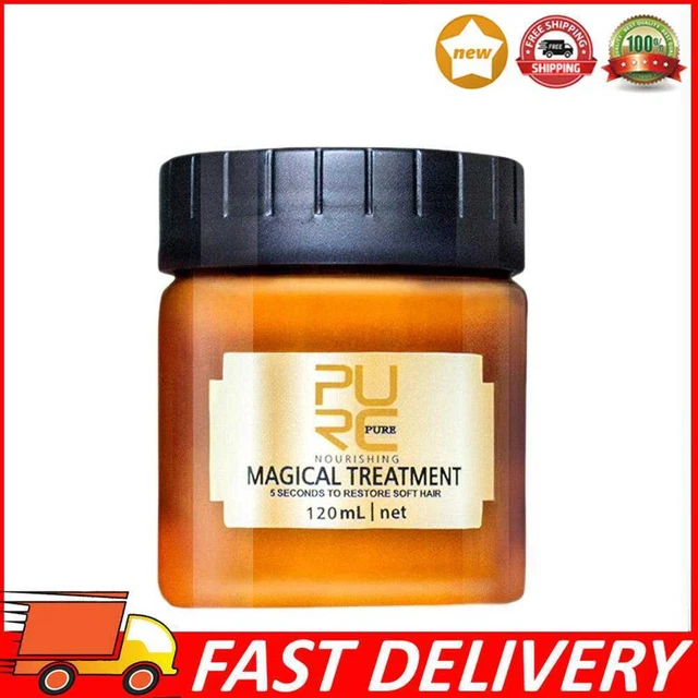 Maschera per capelli magici portatile 120 ml ripristino capelli morbidi donna riparazione capelli lunghi profonda