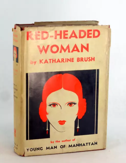 Katharine Brush 1st Edition 1932 Red Headed Woman Jean Harlow Film HC w/DJ