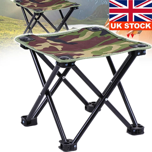 Mini Portable Outdoor Folding Stool Camping Fishing Picnic Travel Chair Seat New