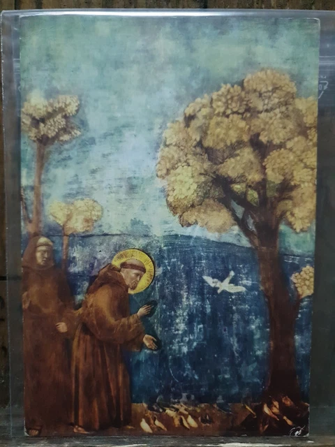 Assisi-Giotto-Chiesa Sup. Di San Francesco-Cartolina Post Card Viaggiata- A1
