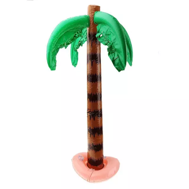 Inflatable Blow Up Palm Tree Tropical Luau Beach Party BBQ Decor 31 inch