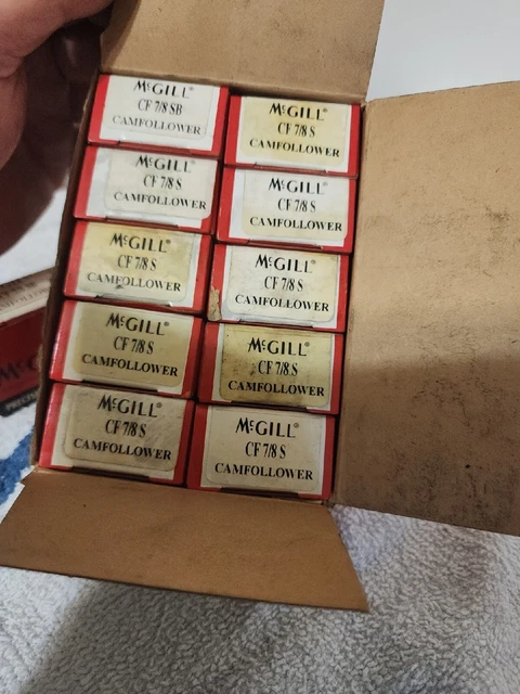 (11 pc.) MCGILL CF 7/8 S CAM FOLLOWER BEARING - NEW