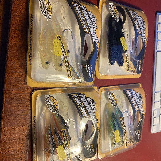Berkley Powerbait Klingenköder - Joblot - Köder / Barsch / Dödel / Hecht / Angeln