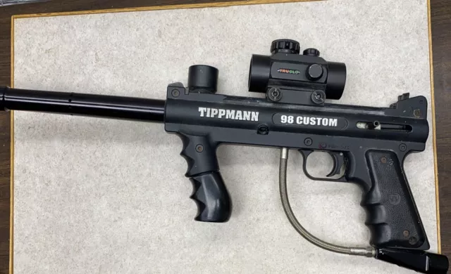 TIPPMANN 98 CUSTOM paintball gun / marker $49.00 - PicClick