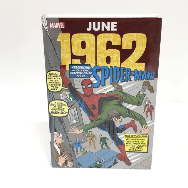Marvel June 1962 Omnibus Ditko DM Cover New Marvel Comics HC Hardcover Sealed