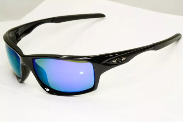 Oakley Canteen Sonnenbrille schwarz violett blau verspiegelt Iridium polarisiert OO9225 07 3