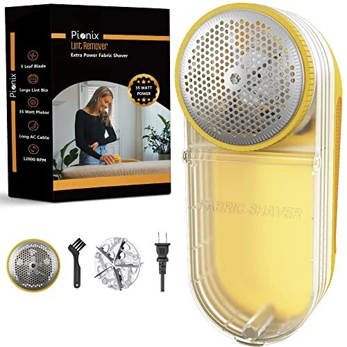 Extra Power Fabric Shaver - 35W Electric Lint Remover for Clothes/Upho...