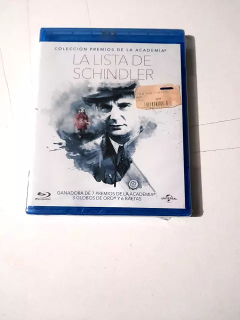 Blu-Ray "La Lista De Schindler" Precintado Sealed Steven Spielberg Liam Neeson B