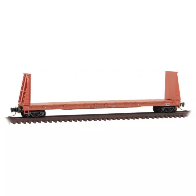 Z Scale - MICRO-TRAINS LINE 527 00 211 ILLINOIS CENTRAL GULF 60' Bulkhead Flat