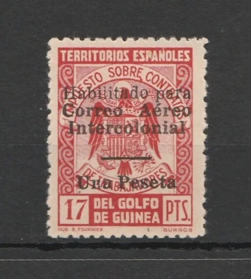 ESPAÑA* año * 1948 * EX. COLONIA - GUINEA ESPAÑOLA - EN MUY BUEN ESTADO