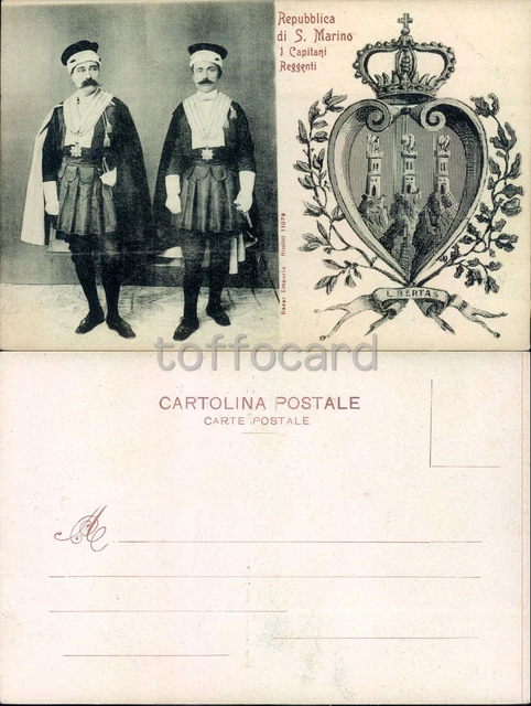 Repubblica Di San Marino-Stemma E Capitani Reggenti-C11-146
