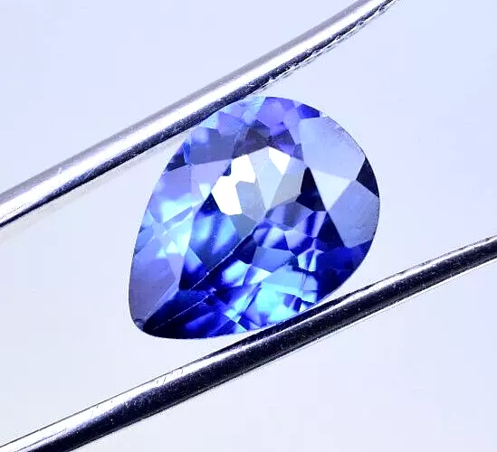 Natural Blue Sapphire 2.90 Ct Pear Certified Stunning Loose Gemstone