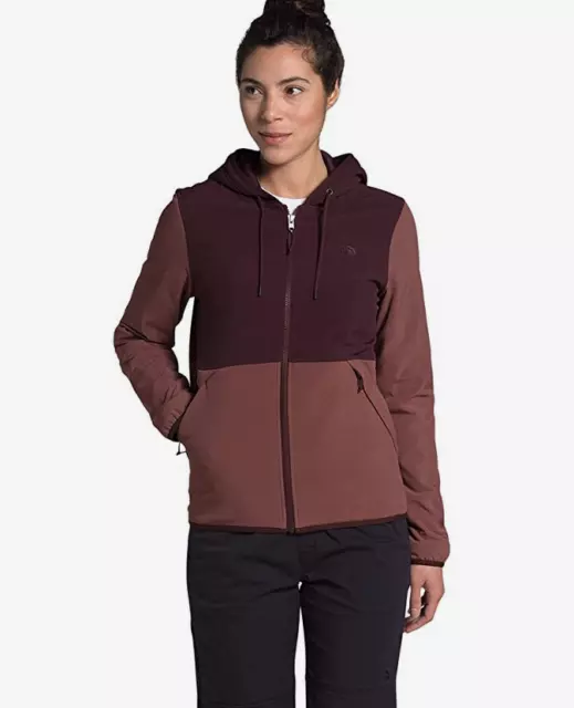 New Women's The North Face Mountain Sweatshirt Coat Fleece Full Zip Jacket Hoody