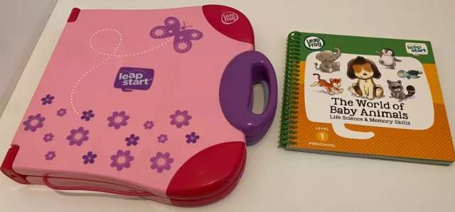 LEAPFROG LEAP START Learning System With Baby Animals Book Pink £14.99 ...
